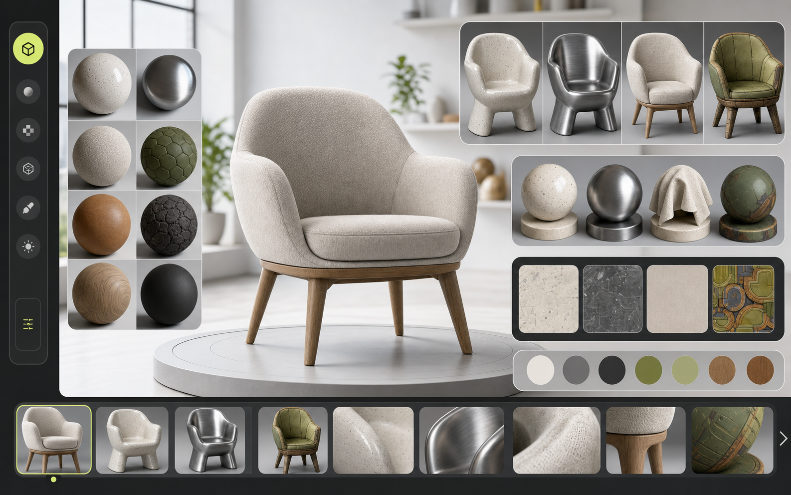 AI texture exploration case image