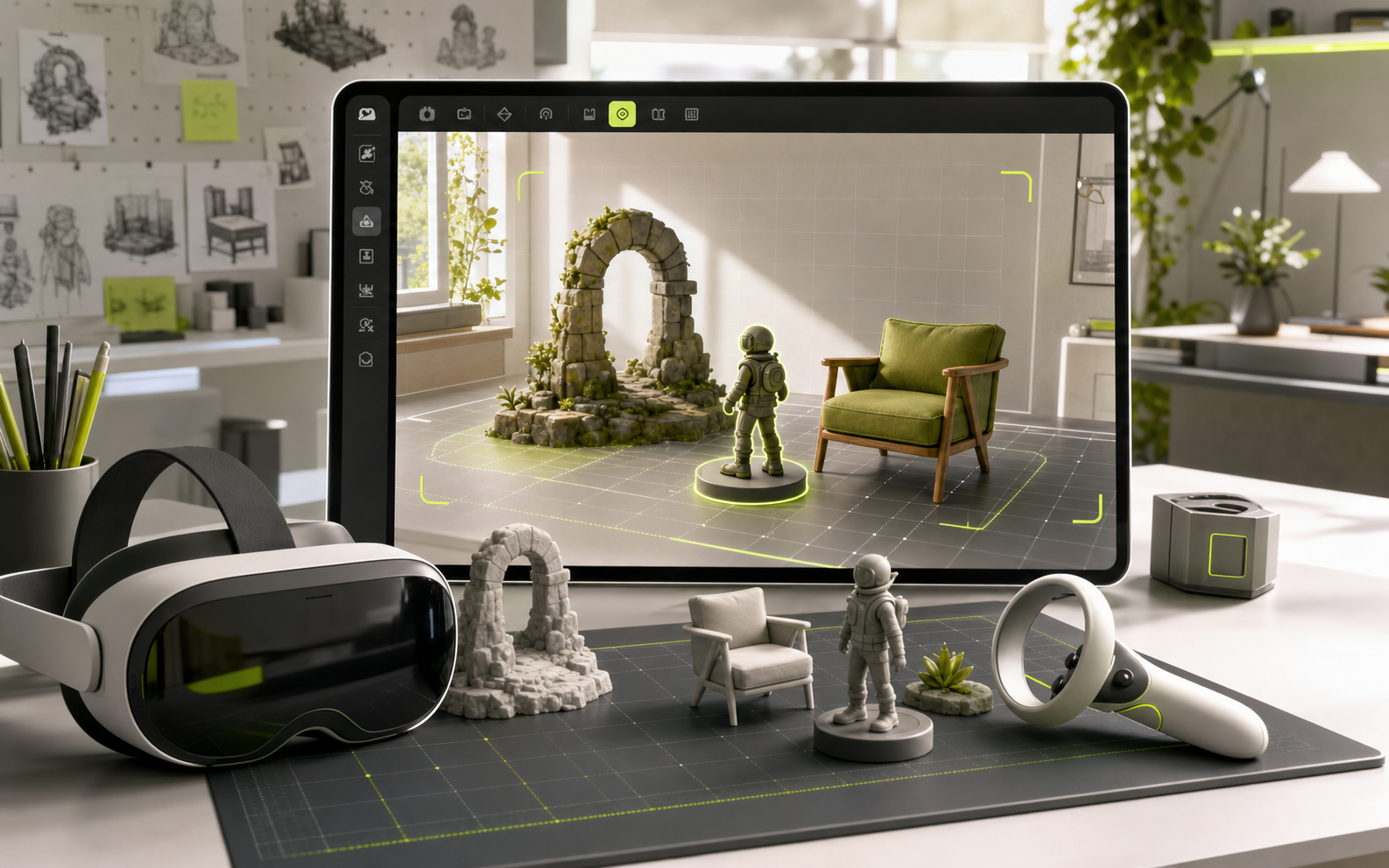 VR and AR preview asset case image
